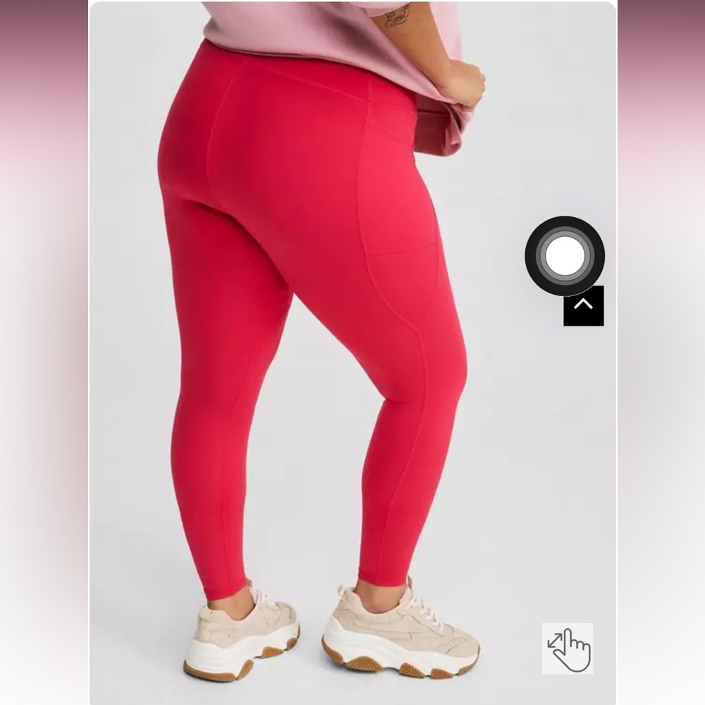Torrid Hot Pink Leggings - Picture 8 of 11